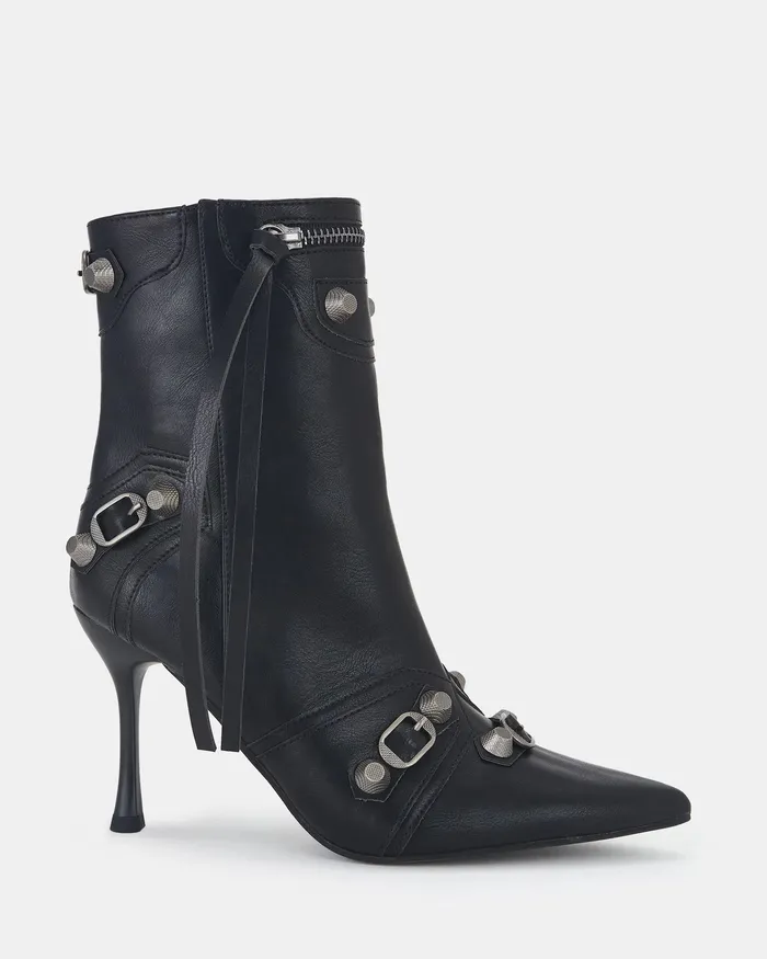 NOVO Shoes Ankle Boots Women KABOOM BLACK