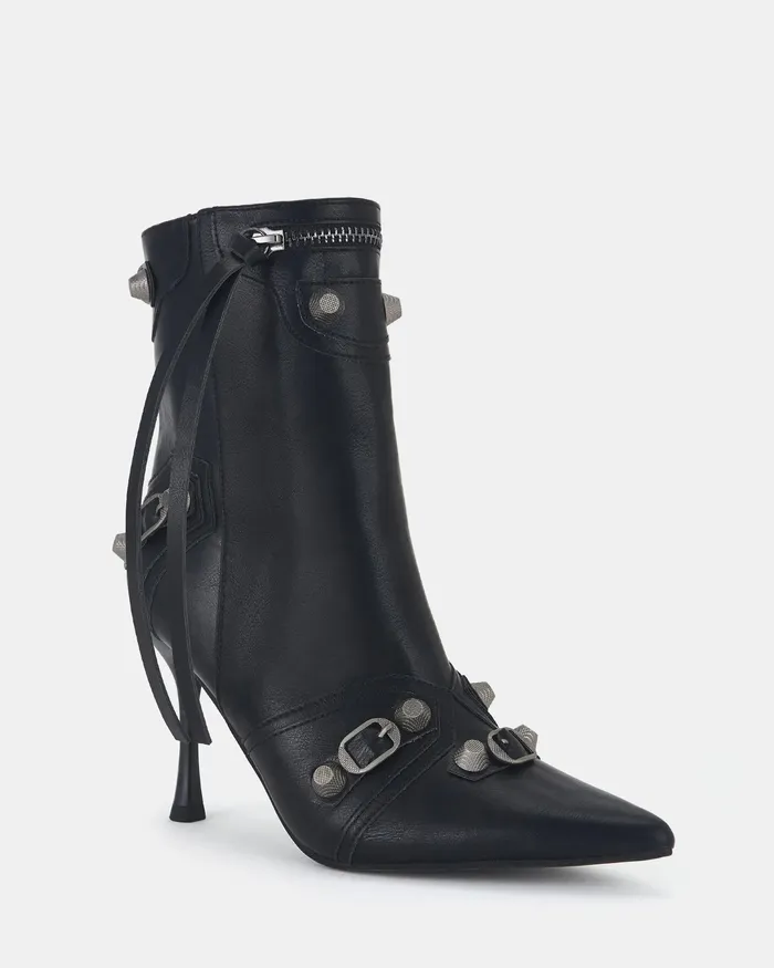 NOVO Shoes Ankle Boots Women KABOOM BLACK
