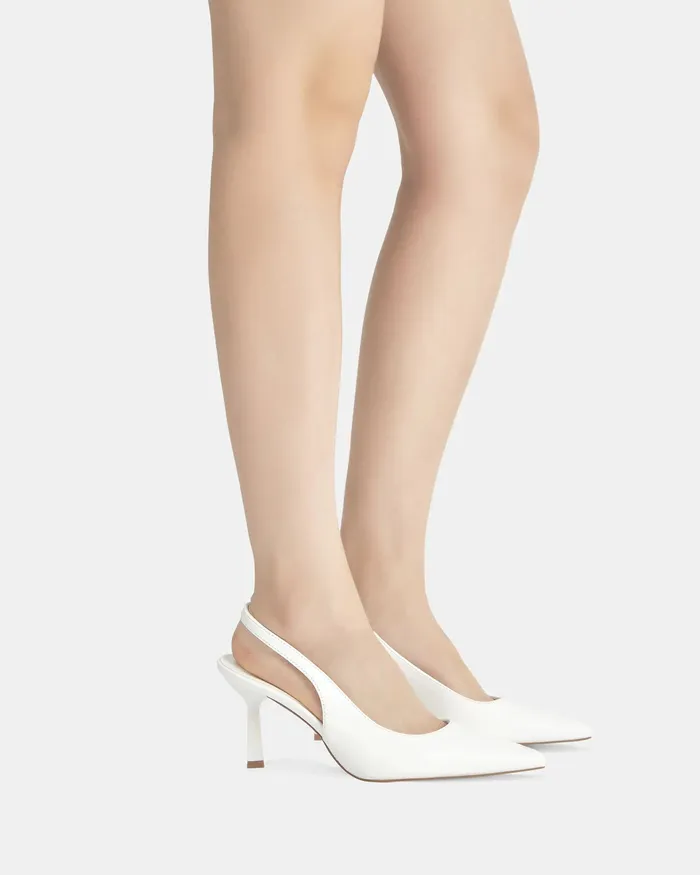 NOVO Shoes IRAYA WHITE Women Stilettos
