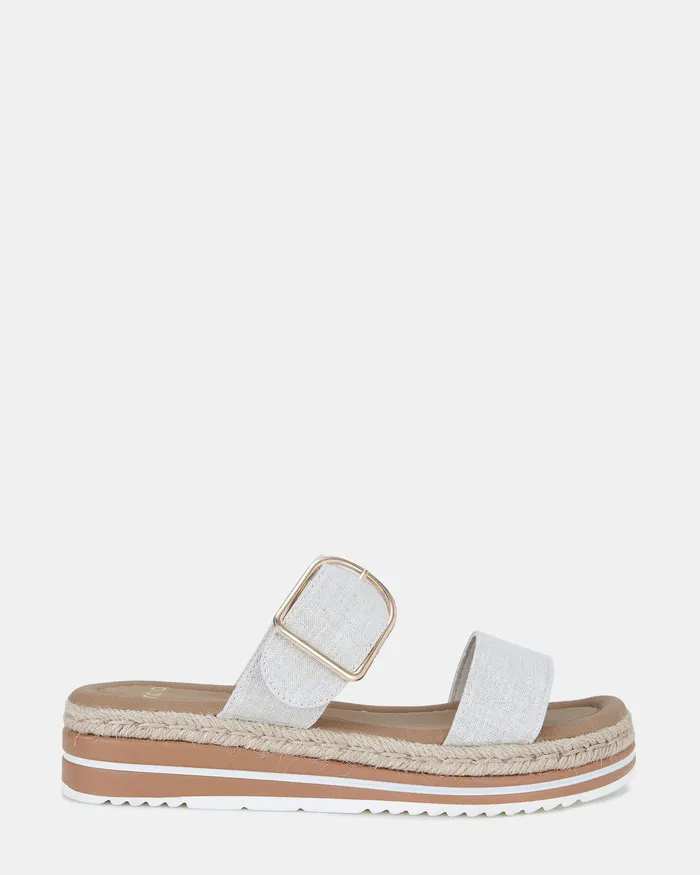 NOVO Shoes Wedges Women BOSTON LINEN