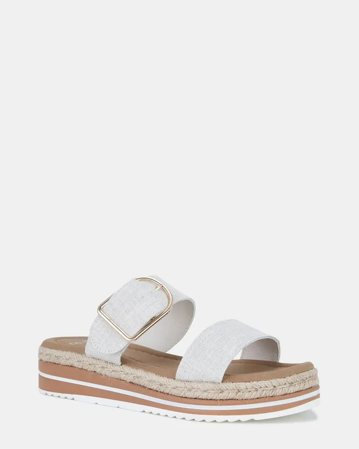 NOVO Shoes Wedges Women BOSTON LINEN NOVO Shoes Wedges Women BOSTON LINEN