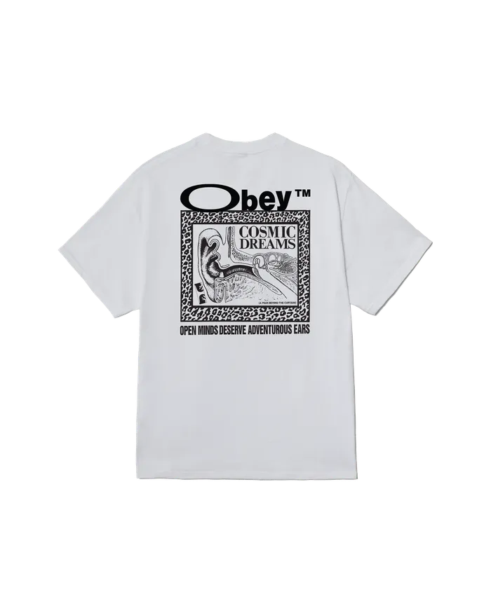 OBEY Clothing COSMIC DREAMS CLASSIC TSHIRT White Men TSHIRTS