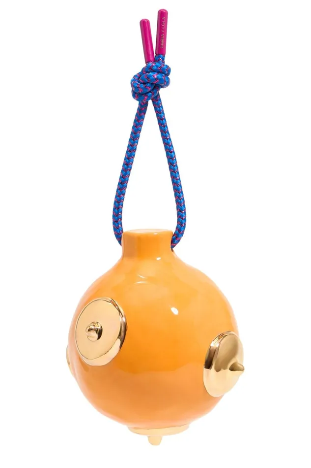 Orange APAMP Ceramic Christmas Bauble Orange Women Bimba Y Lola Christmas Decorations Orange APAMP Ceramic Christmas Bauble Orange Women Bimba Y Lola Christmas Decorations
