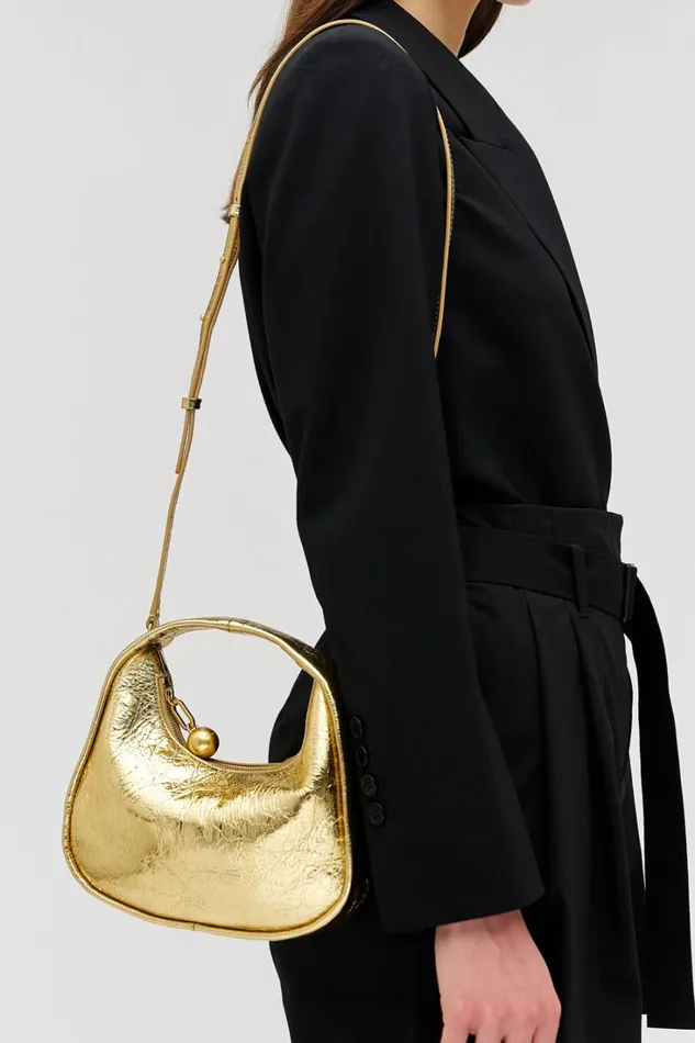 Oroton Clara Mini Bag Gold Women Mini Bags Oroton Clara Mini Bag Gold Women Mini Bags