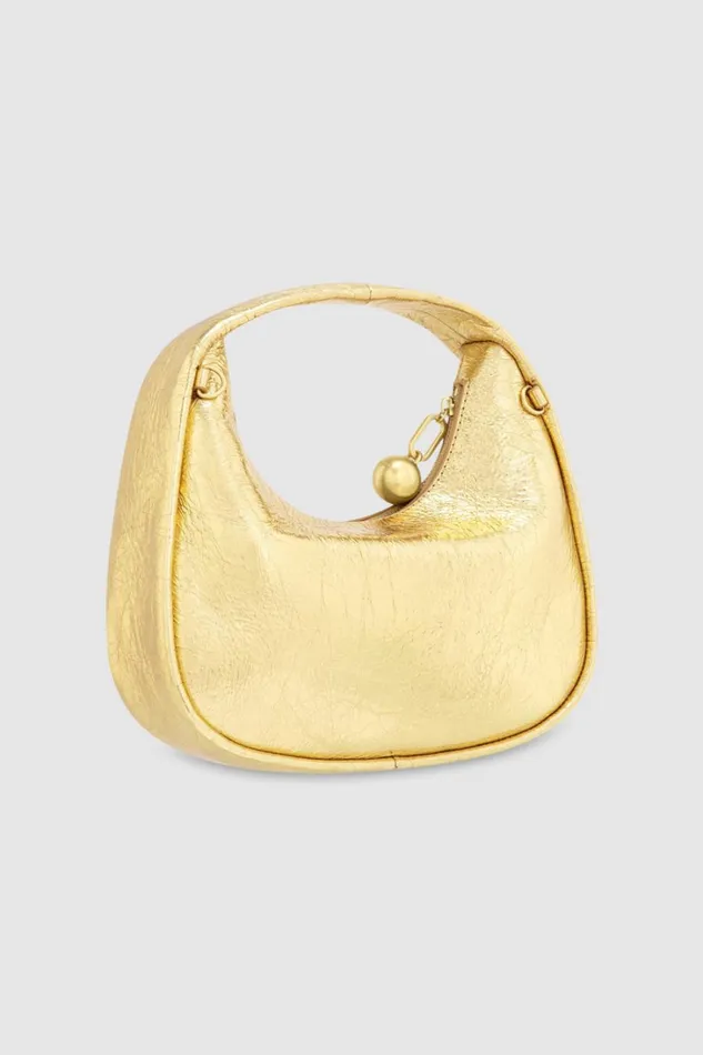 Oroton Clara Mini Bag Gold Women Mini Bags Oroton Clara Mini Bag Gold Women Mini Bags