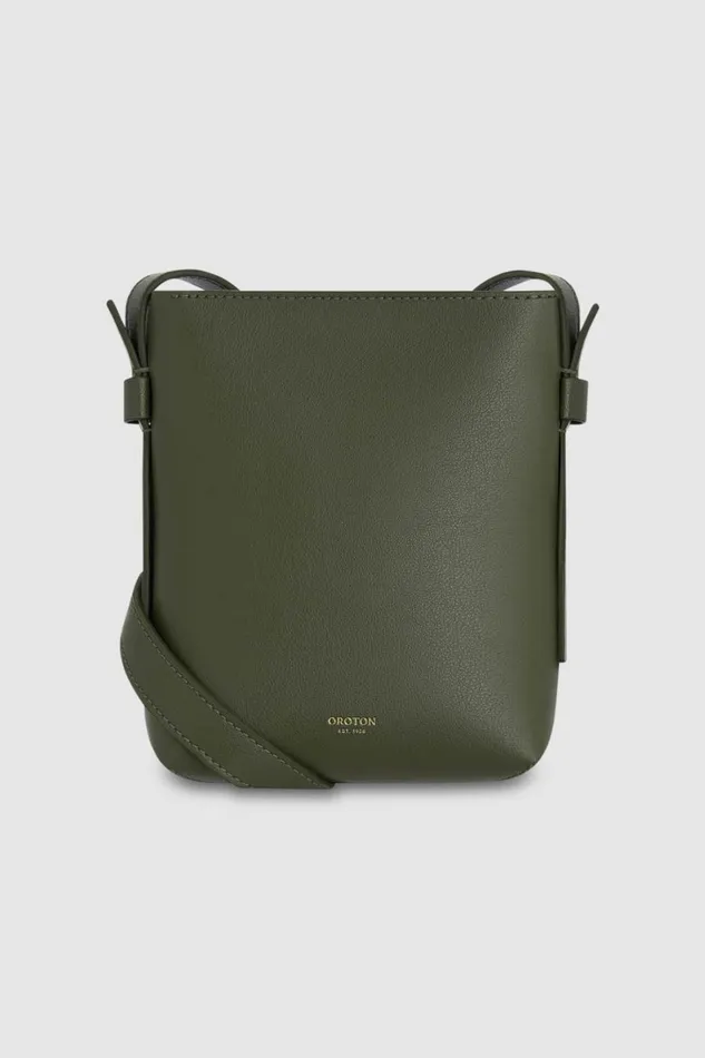 Oroton Ellis Crossbody Pine Needle Women Crossbody