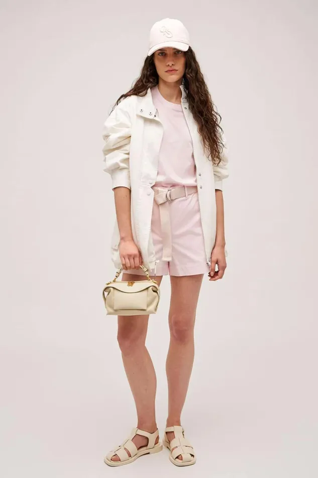 Oroton Maggie Classic Tee Palest Pink Women Tops Oroton Maggie Classic Tee Palest Pink Women Tops