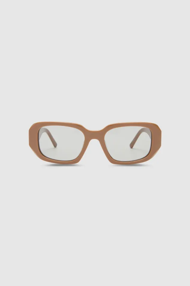Oroton Maja Sunglasses Taupe Women Sunglasses
