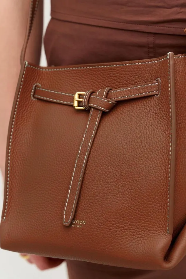 Oroton Margot Mini Bucket Bag Whiskey Women Crossbody Oroton Margot Mini Bucket Bag Whiskey Women Crossbody