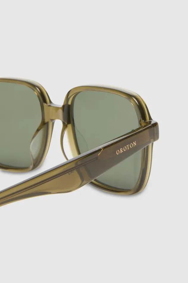 Oroton Signe Sunglasses Dark Olive Women Sunglasses Oroton Signe Sunglasses Dark Olive Women Sunglasses