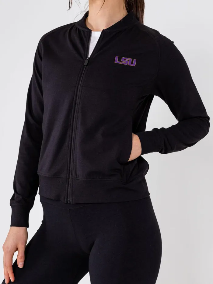 Outerwear Women Tasc Performance All Day Jacket 8211 LSU