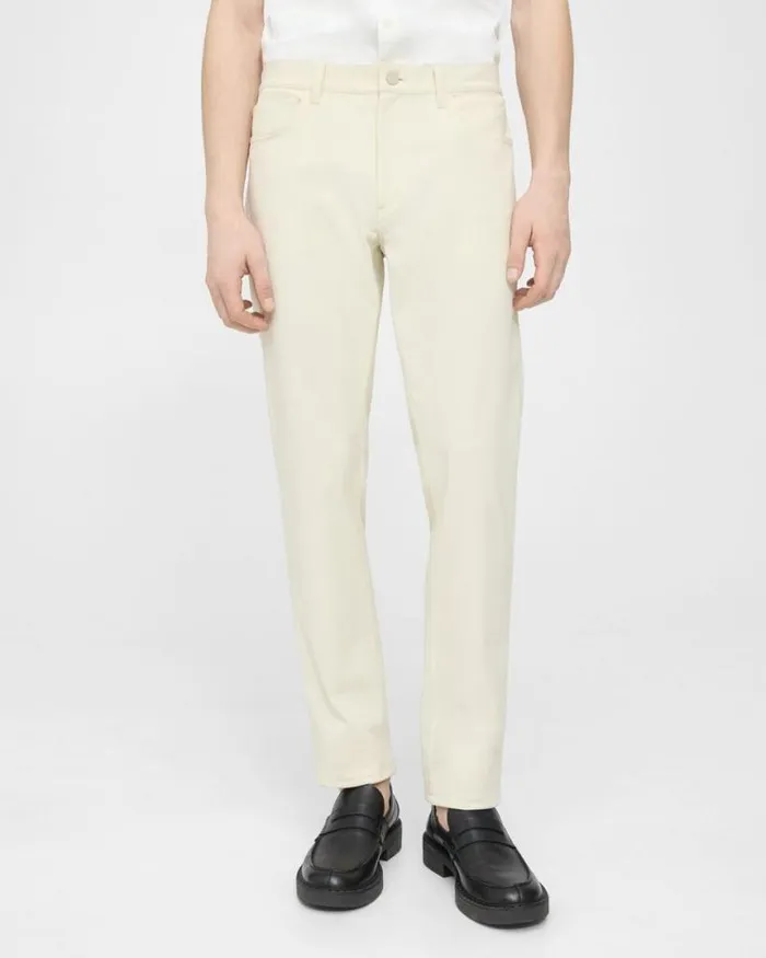 Pants Men Theory SlimFit 5Pocket Pant In Neoteric Twill Warm Ivory Pants Men Theory SlimFit 5Pocket Pant In Neoteric Twill Warm Ivory