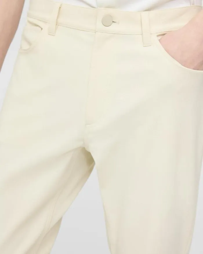 Pants Men Theory SlimFit 5Pocket Pant In Neoteric Twill Warm Ivory Pants Men Theory SlimFit 5Pocket Pant In Neoteric Twill Warm Ivory