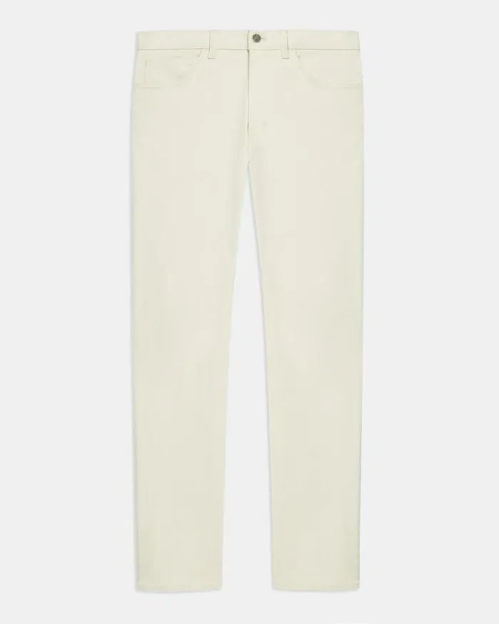 Pants Men Theory SlimFit 5Pocket Pant In Neoteric Twill Warm Ivory Pants Men Theory SlimFit 5Pocket Pant In Neoteric Twill Warm Ivory