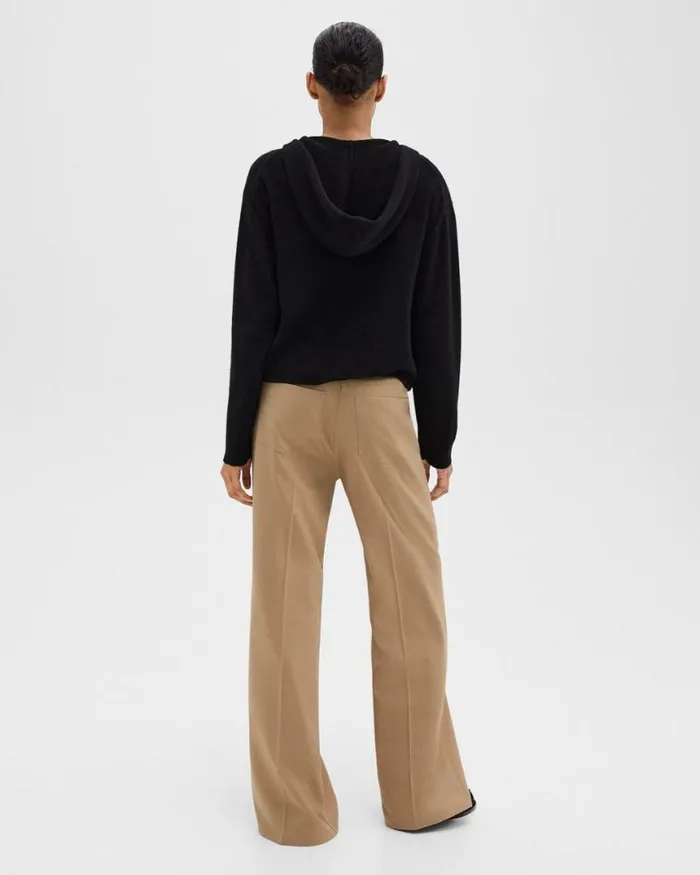 Pants Women Theory StraightLeg 5Pocket Pant In Stretch Flannel New Camel Pants Women Theory StraightLeg 5Pocket Pant In Stretch Flannel New Camel