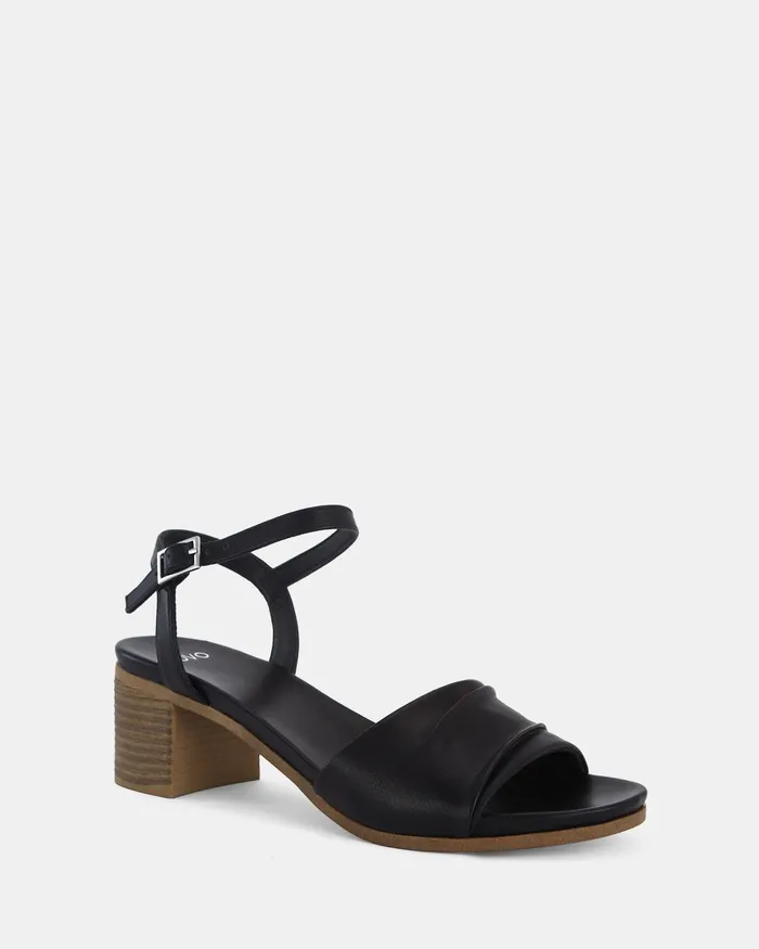 Party NOVO Shoes Women URANG BLACK Heeled Sandals