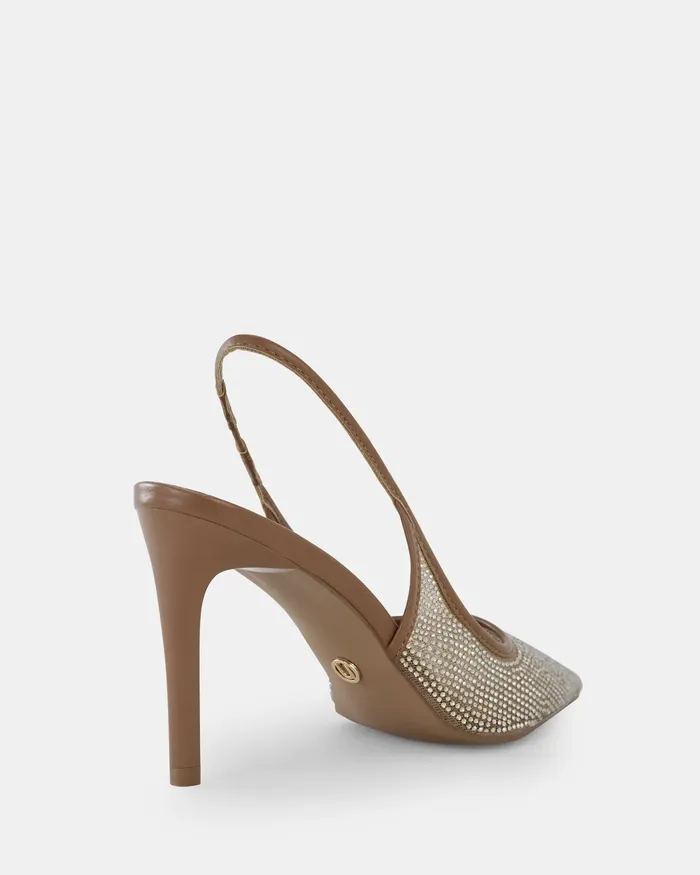 Party PETRONILLA BROWN SUGAR Pumps 8211 NOVO Shoes Women
