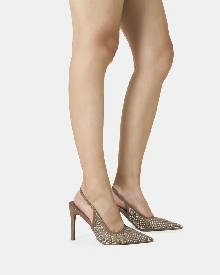 Party PETRONILLA BROWN SUGAR Pumps 8211 NOVO Shoes Women