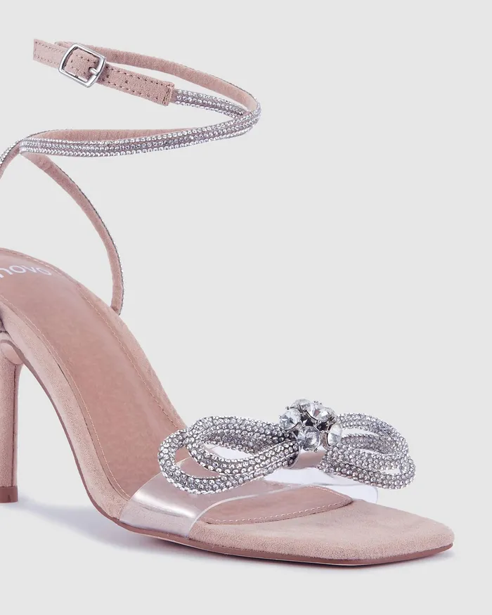 Party Women NOVO Shoes ZORANA Nude Stilettos