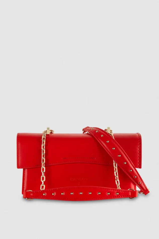 Patrizia Pepe Crossbodys Fly Bamby Shoulder Bag With Chain Red 8211 Women