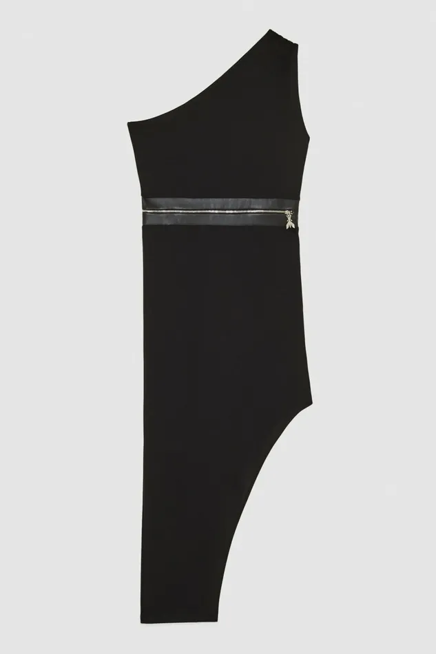Patrizia Pepe Dresses Essential OneShoulder Dress Black 8211 Women