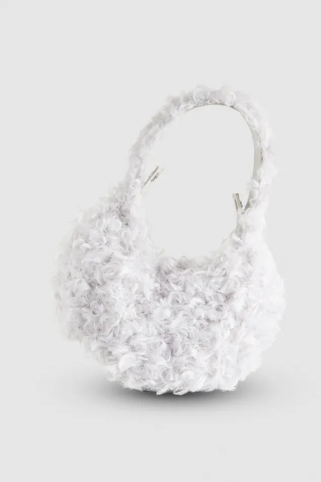 Patrizia Pepe Handbags Bangle Bag Fluffy White 8211 Women