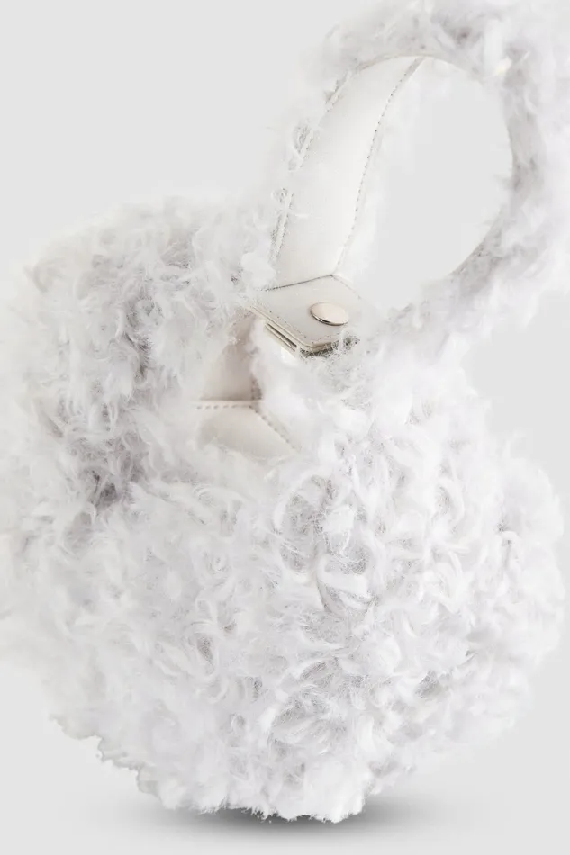 Patrizia Pepe Handbags Bangle Bag Fluffy White 8211 Women