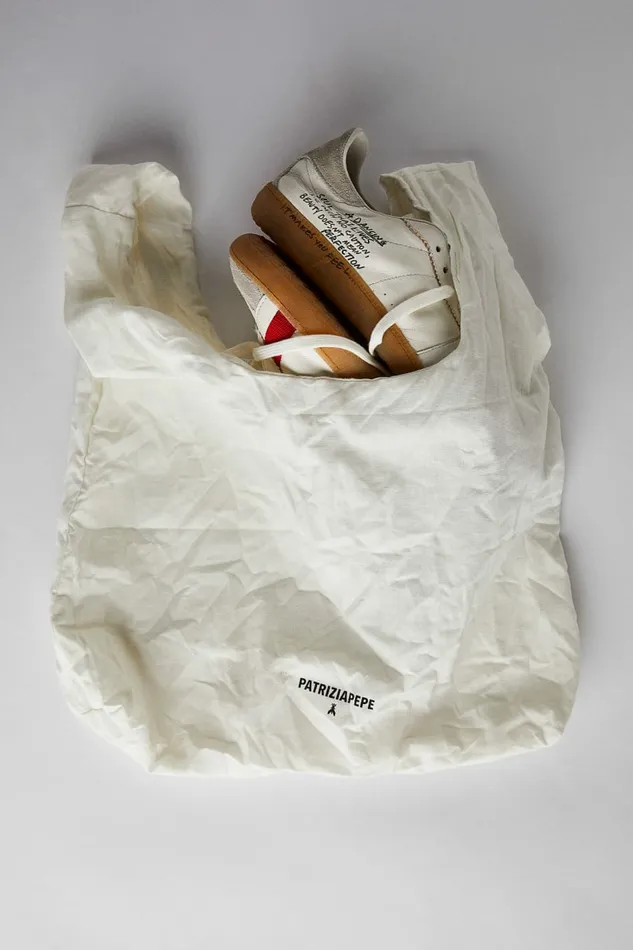 Patrizia Pepe Sneakers Skin Sneakers In Leather With Lettering White 8211 Women