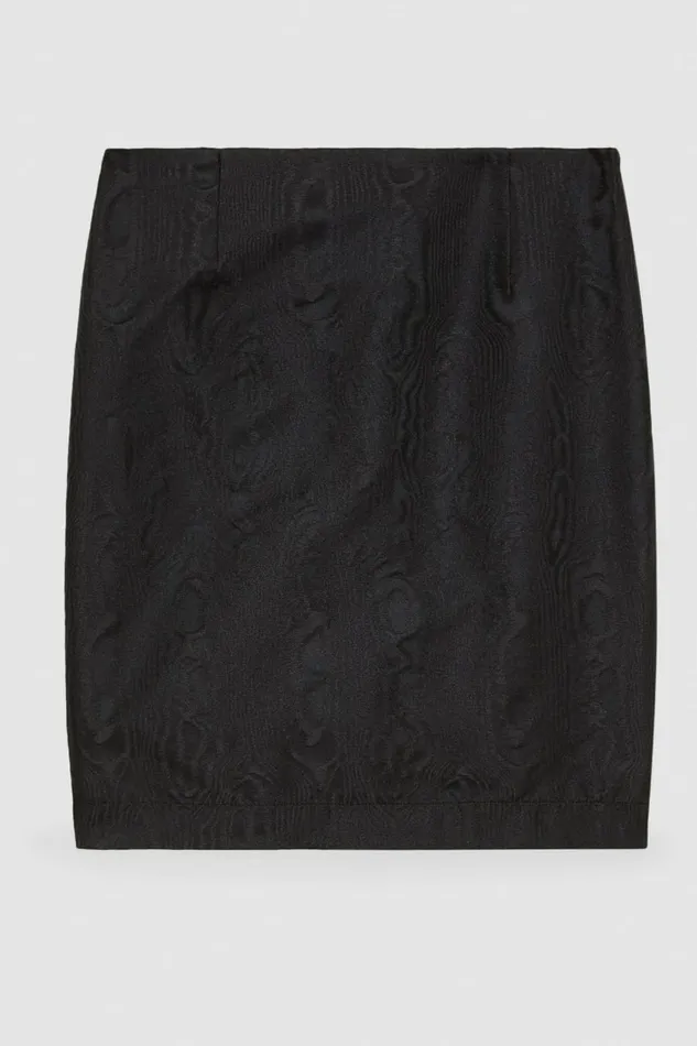 Patrizia Pepe Tailleur Midi Skirt With Slit Black 8211 Women