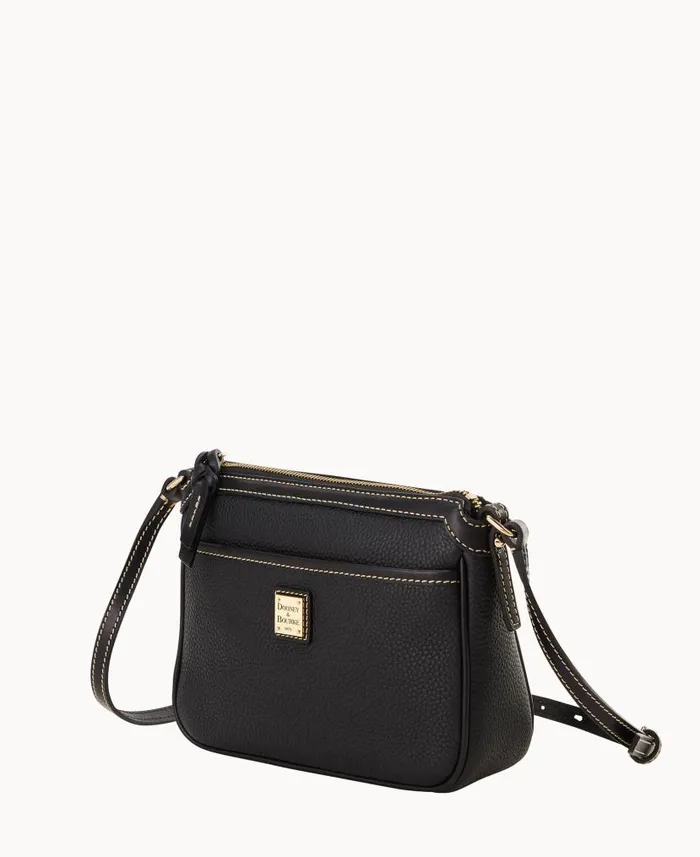 Pebble Grain East West Pocket Crossbody Black Black Woman Dooney and Bourke Crossbodies Pebble Grain East West Pocket Crossbody Black Black Woman Dooney and Bourke Crossbodies