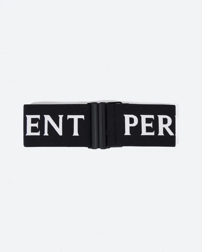 Perfect Moment Perfect Moment Logo Belt Black Women Accessories