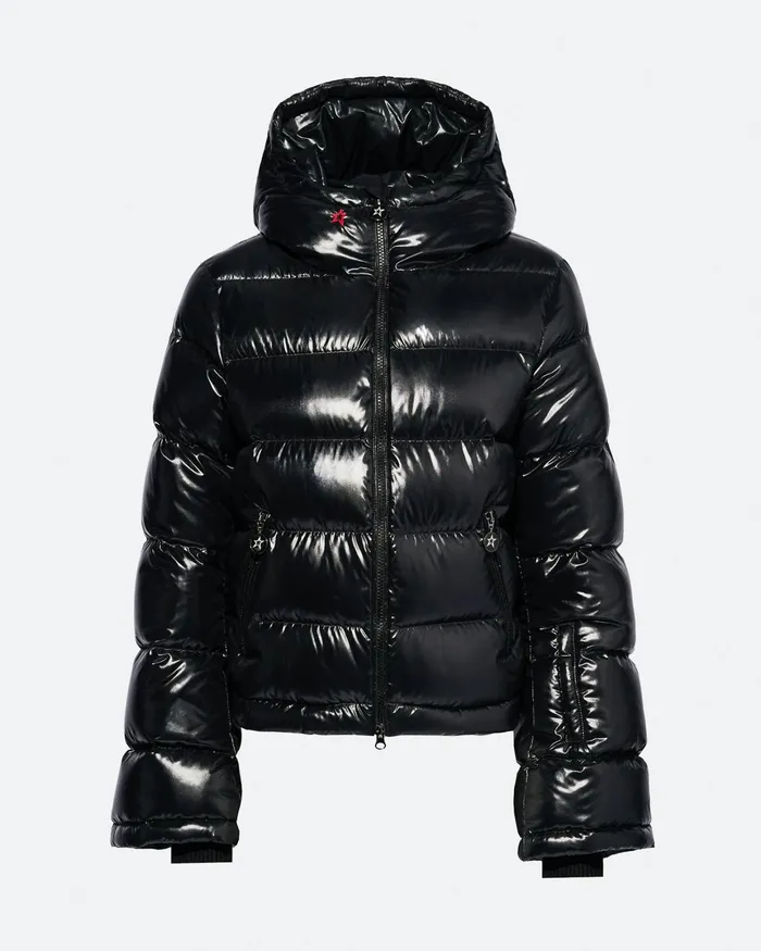 Perfect Moment Polar Flare Down Jacket Black Cire Women Jackets