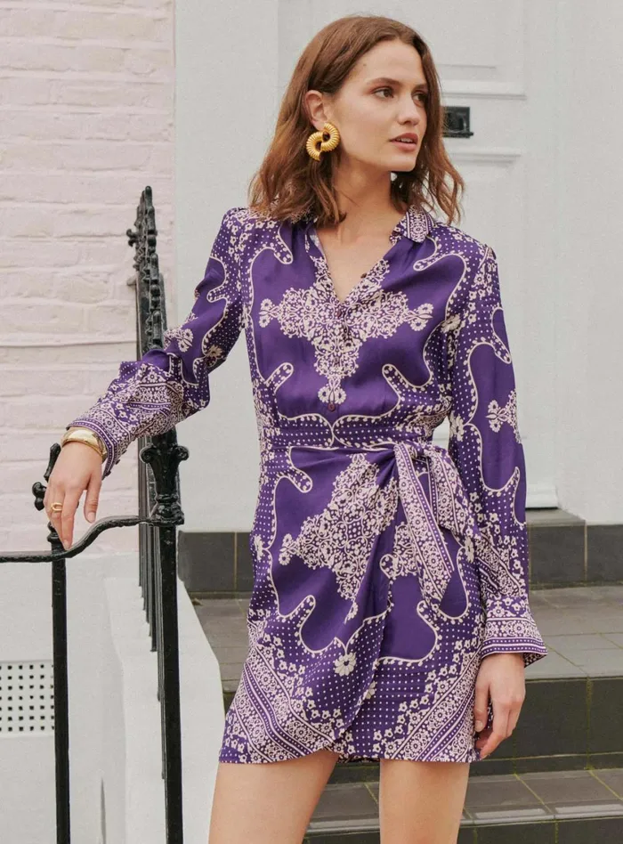 Petite Mendigote Dresses Romance Dress Purple 8211 Women