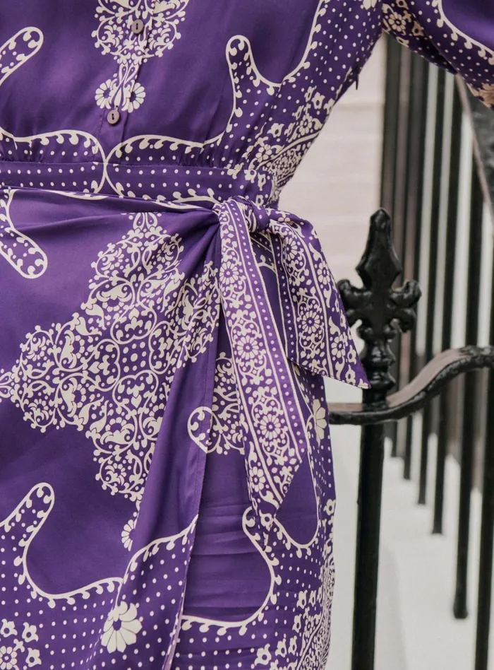 Petite Mendigote Dresses Romance Dress Purple 8211 Women