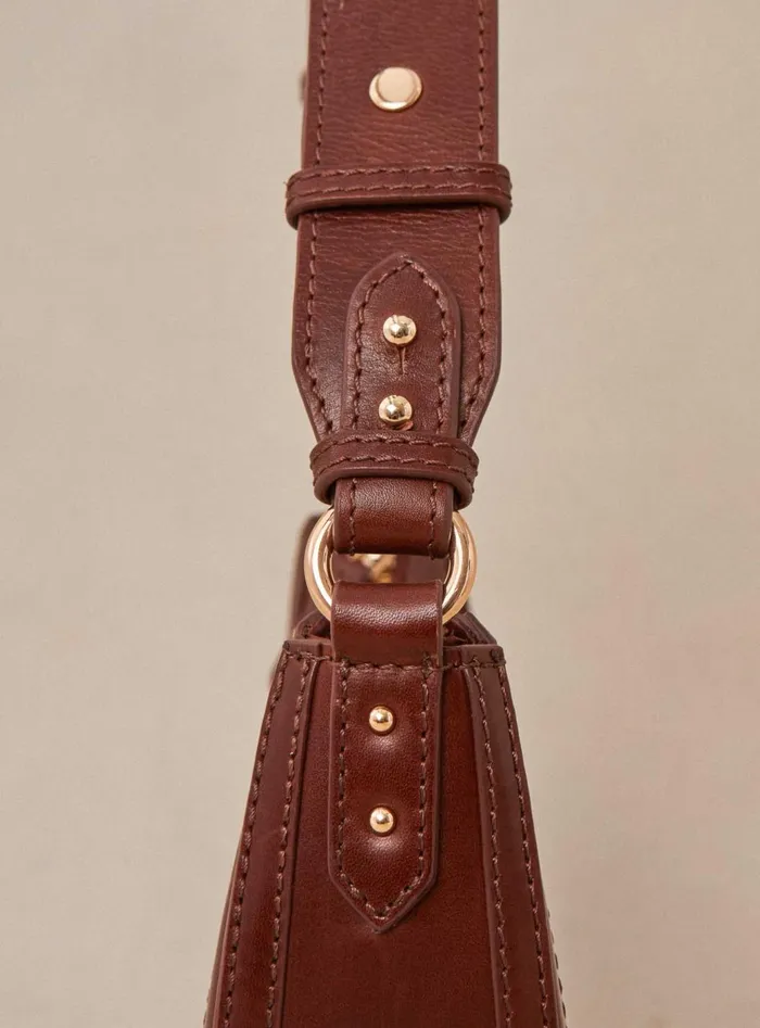 Petite Mendigote Shoulder Bags Fw24 Sac Saula Avec Chaine Retail Brun 8211 Women