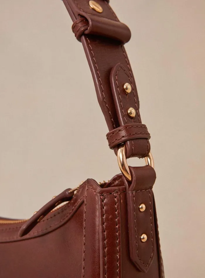 Petite Mendigote Shoulder Bags Fw24 Sac Saula Avec Chaine Retail Brun 8211 Women