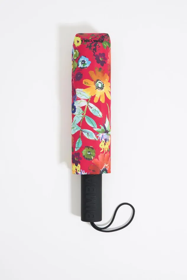 Pink Print Umbrella Fuchsia Women Bimba Y Lola Umbrellas