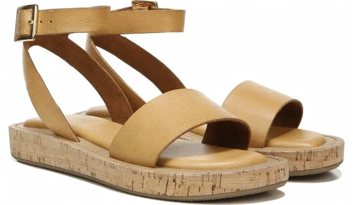 Platform Women Franco Sarto Franco Eden Platform Sandal Camel Leather