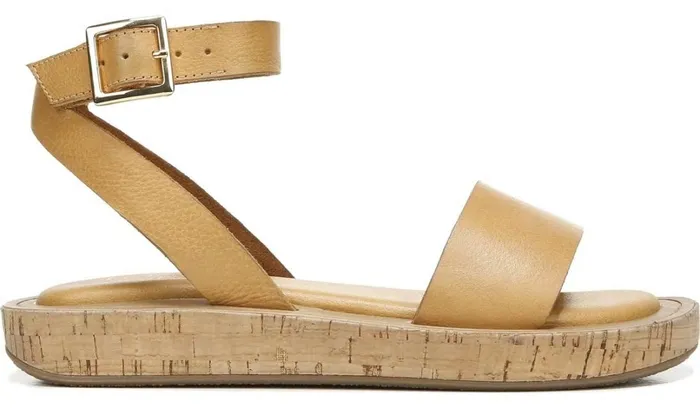 Platform Women Franco Sarto Franco Eden Platform Sandal Camel Leather