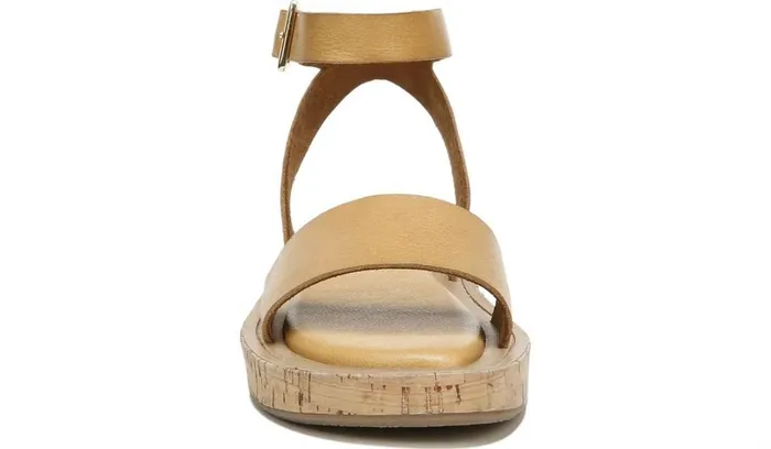 Platform Women Franco Sarto Franco Eden Platform Sandal Camel Leather