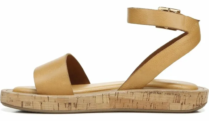 Platform Women Franco Sarto Franco Eden Platform Sandal Camel Leather
