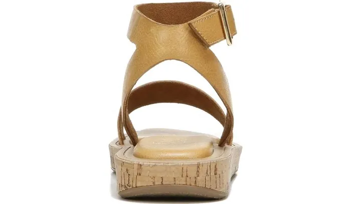 Platform Women Franco Sarto Franco Eden Platform Sandal Camel Leather