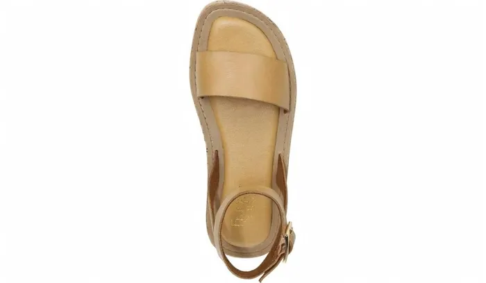 Platform Women Franco Sarto Franco Eden Platform Sandal Camel Leather