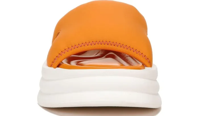 Platform Women Franco Sarto Sarto Vina 2 Platform Slide Sandal Orange Fabric