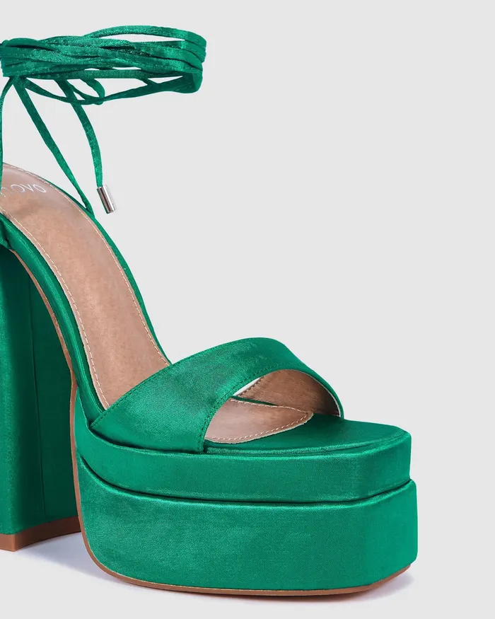 Platforms ZASKIA GREEN NOVO Shoes Women