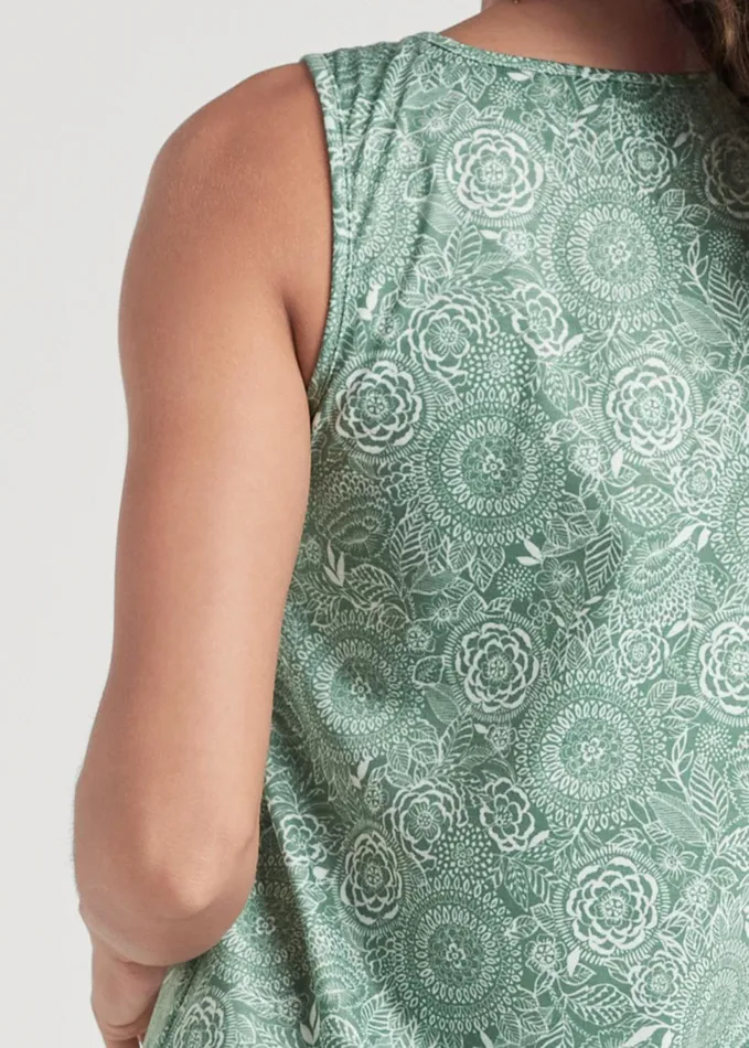 PRINT CASUAL DRESS Green Multi Women VENUS Sundresses