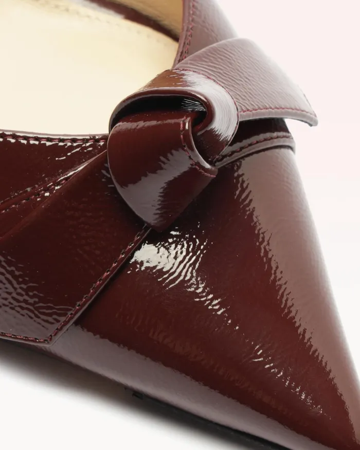 Pumps Women Alexandre Birman Clarita Bell Slingback 60 Pump Slingback Heels Burgundy