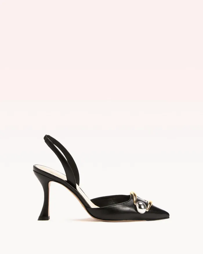 Pumps Women Alexandre Birman Harper Slingback Heels Black