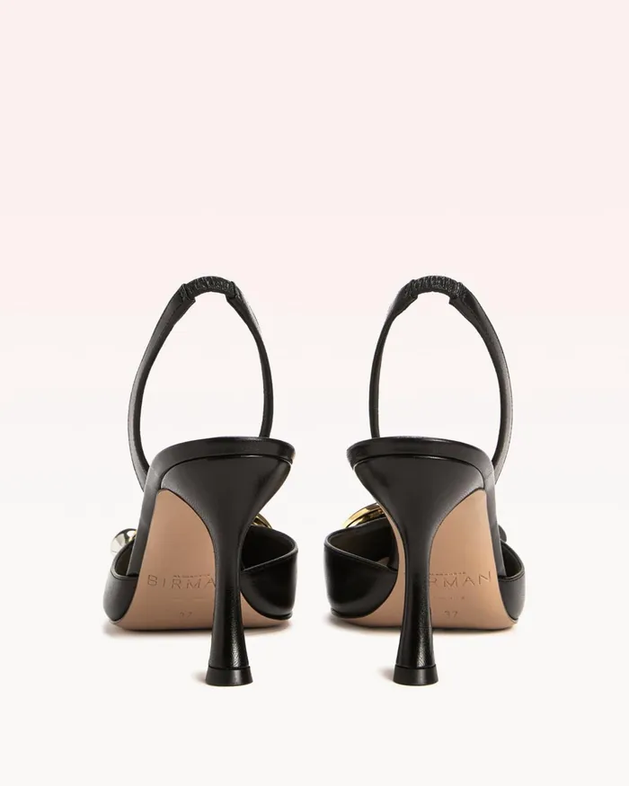 Pumps Women Alexandre Birman Harper Slingback Heels Black