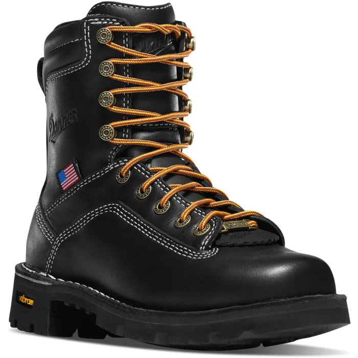 Quarry USA Black Alloy Toe Women Danner Boots
